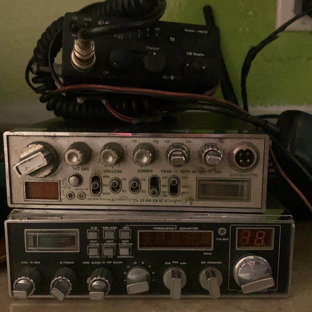 CB Radios (3 radios with 12 ft antenna)